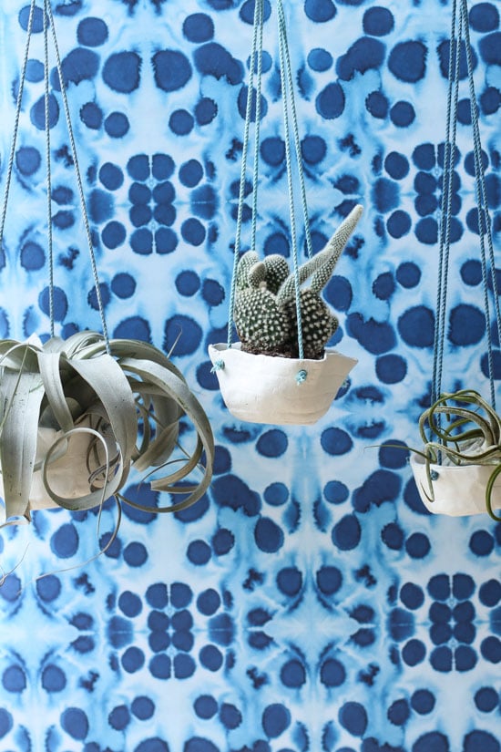 Hanging Clay Planters DIY