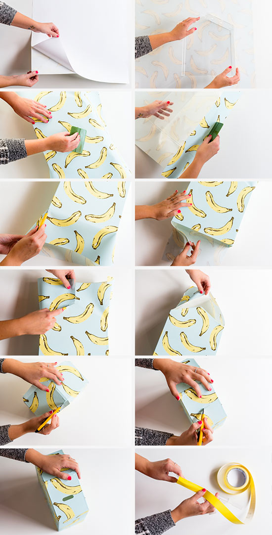 How to make a pattern-centric DIY coin bank with a plastic terrarium