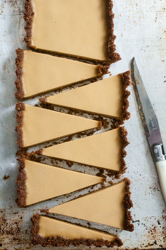 pumpkin panna cotta tart