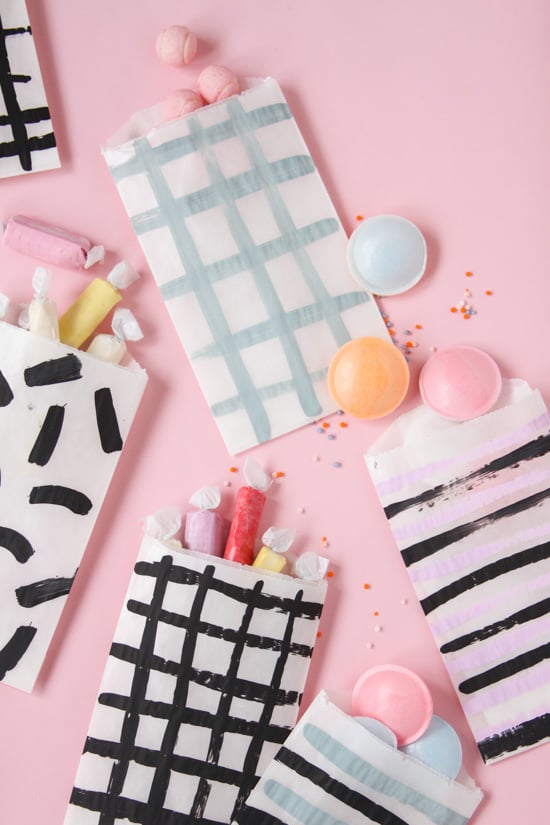 DIY Painted Favor Bags for Every Occasion