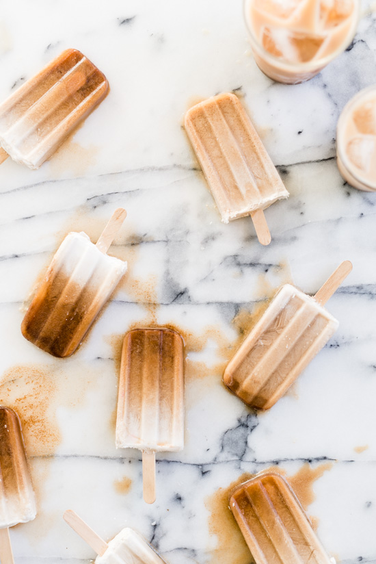 Chai Tea Ombre Popsicles Recipe for Fall