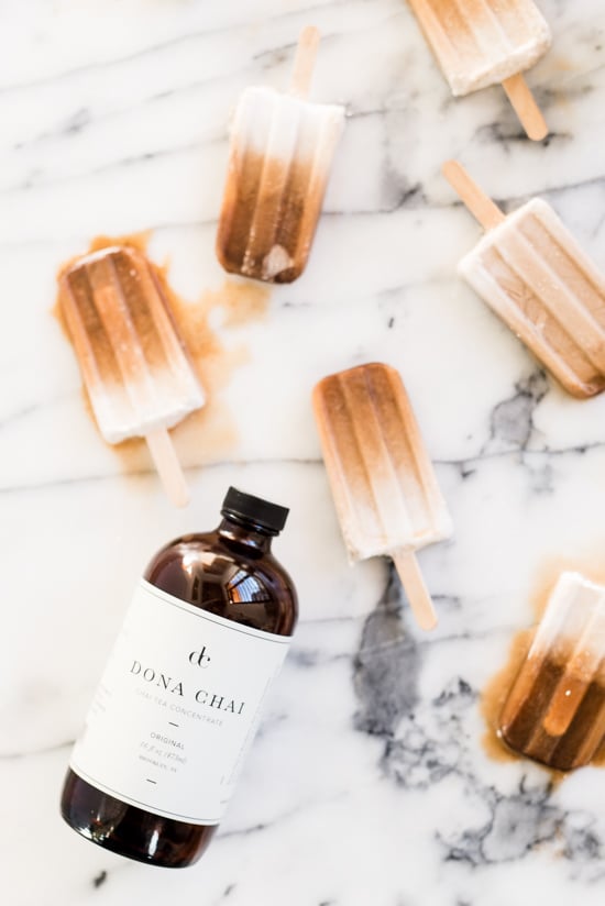 Try this unique chai tea popsicle recipe for Thanksgiving or a random Tuesday. It's so good. Click through for the recipe.