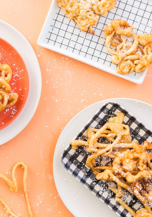 Funnel Cake Love Letters for Valentine's Day
