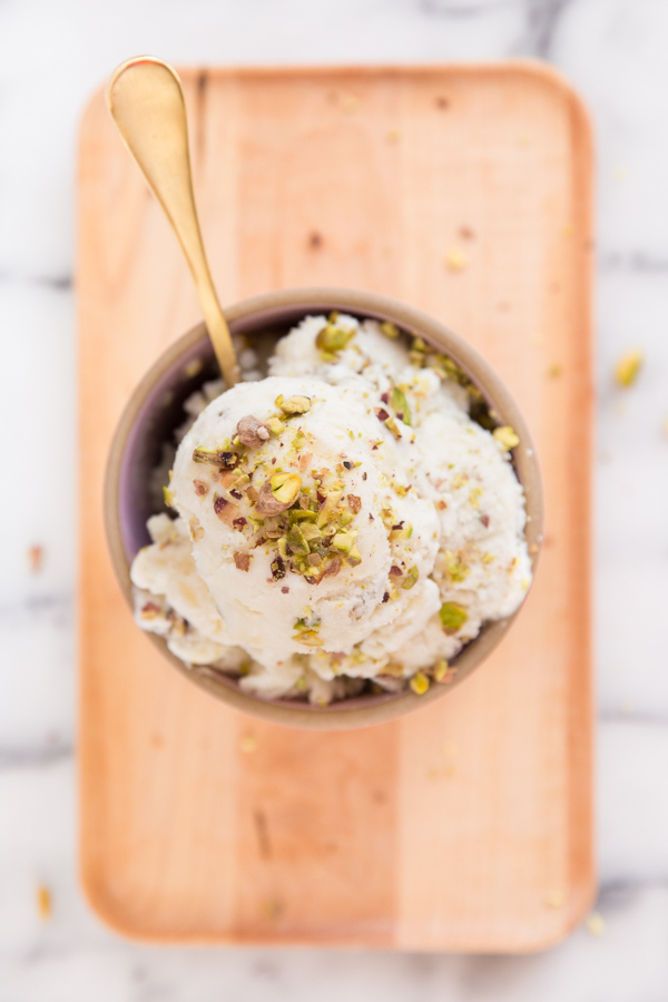 Pistachio pear ice cream recipe