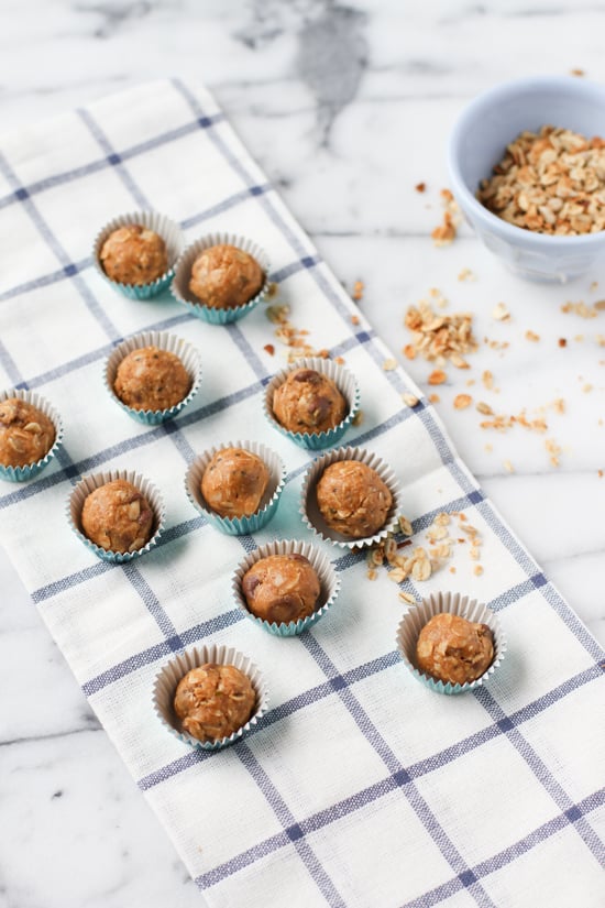 organic no-bake energy balls