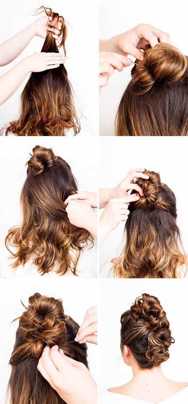 Hair Tutorial // Vai dal giorno alla notte con questo Messy Bun Faux Hawk (2 Ways)