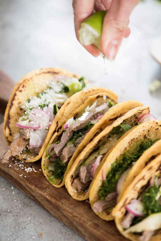 steak tacos