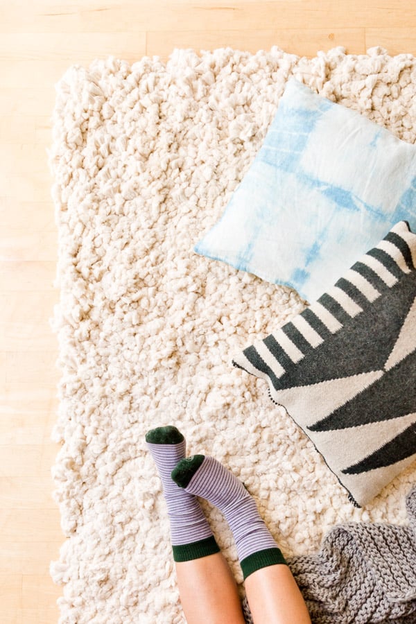 Diy Rug Idea How To Make A From Scratch Large Scale