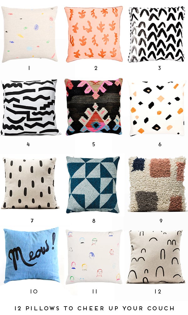 Pillow Talk 12 Pillows To Cheer Up Your Couch Paper And Pillow Talk 12 Pillows To Cheer Up Your Couch Paper And