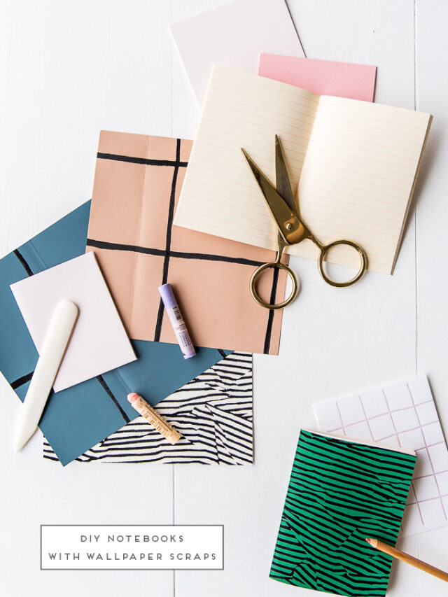 DIY NOTEBOOKS IN 5 MINUTES TWO WAYS STORY Paper and Stitch