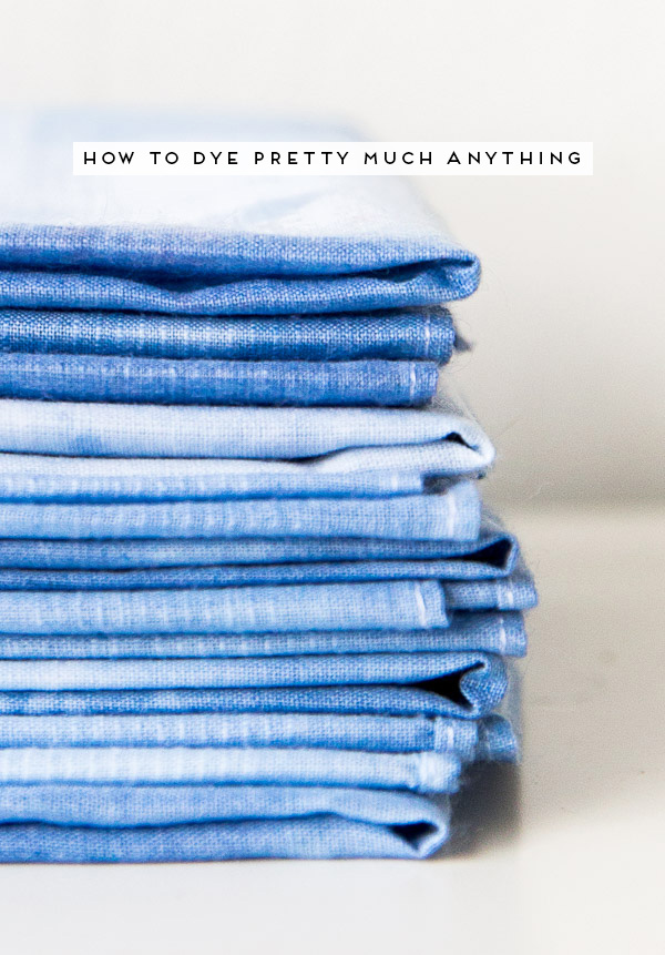 A Super Simple Way to Dye Fabric