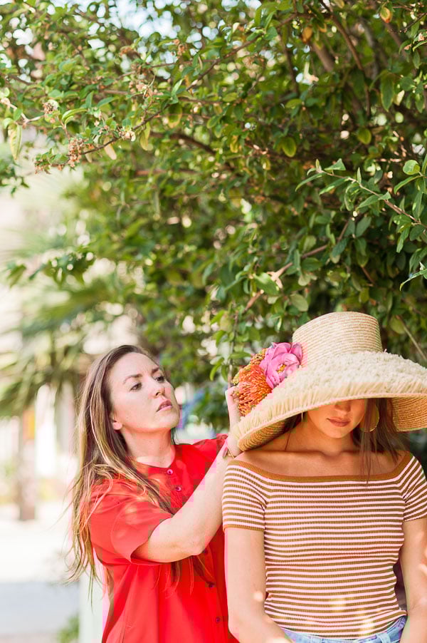 Behind the Scenes of a Photo Shoot with Paper & Stitch