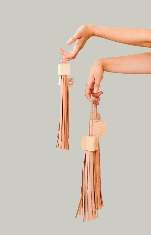DIY statement tassels