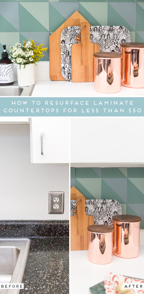(EASY) How to Resurface Laminate Countertops for Under 50