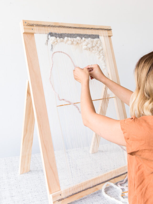 WEAVE THIEVE HOW TO MAKE A DIY WEAVING LOOM FOR LESS THAN 20 STORY