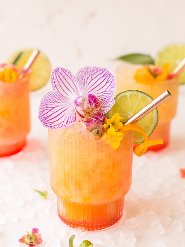 A PINEAPPLE MANGO RUM PUNCH RECIPE INSPIRED BY THE CARIBBEAN STORY