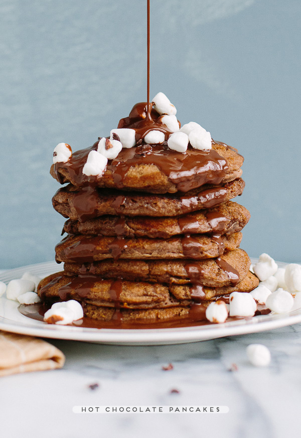 Download Dessert for Breakfast: Semi Homemade Hot Chocolate Pancakes Recipe