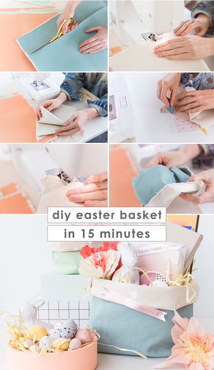 How to Make Easter Baskets with Just ONE Material in 15 Minutes Paper
