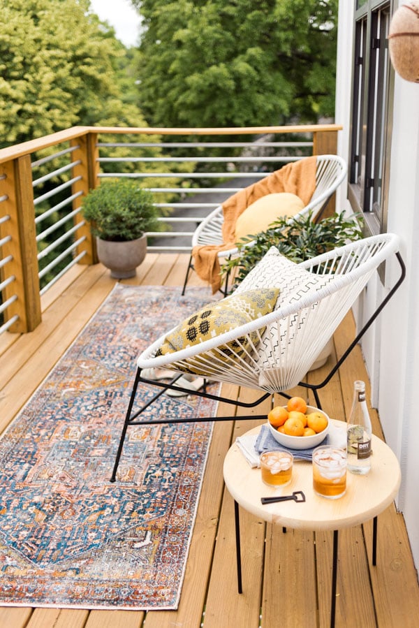 12 Rooms in 12 Months Our Balcony Progress + How to Add Privacy