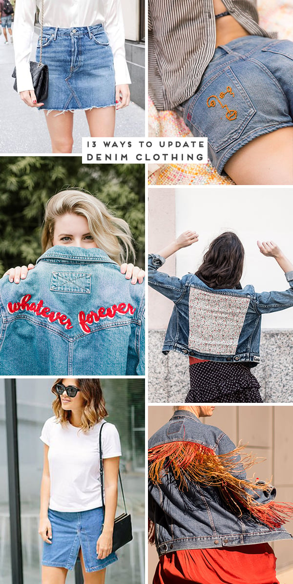 DIY Jean Jacket Ideas