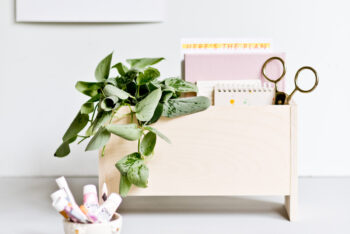 How to Make a Wooden Desk Organizer (DIY)