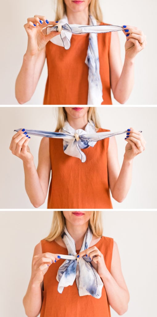Style Files 6 (More) Ways to Style a Silk Scarf Paper and Stitch