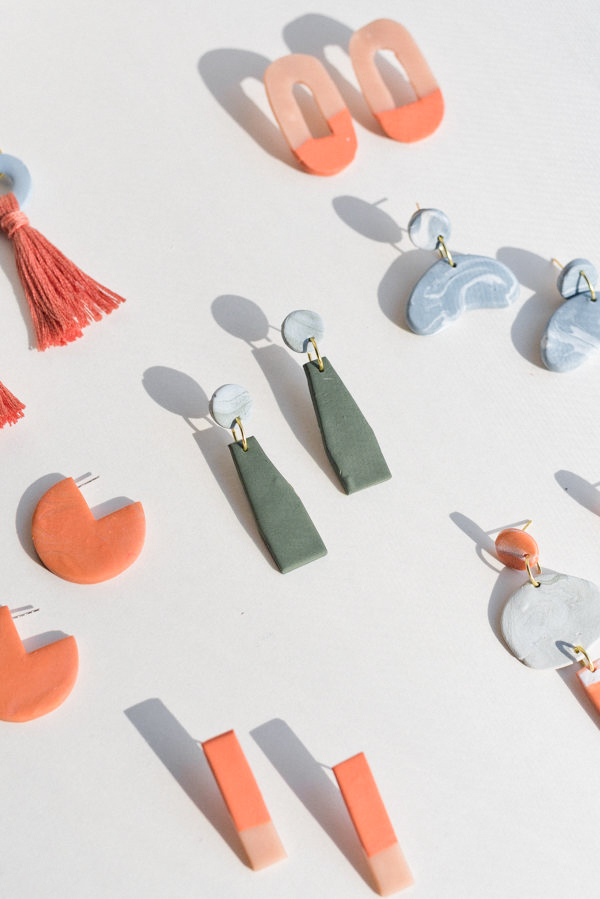 How to Make Clay Earrings (Polymer Clay Jewelry Ideas)-image