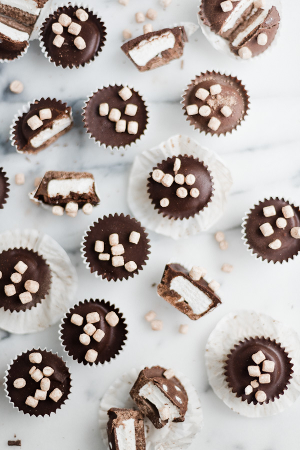 A Marshmallow Lovers Hot Cocoa Candy Cups Recipe Paper and Stitch