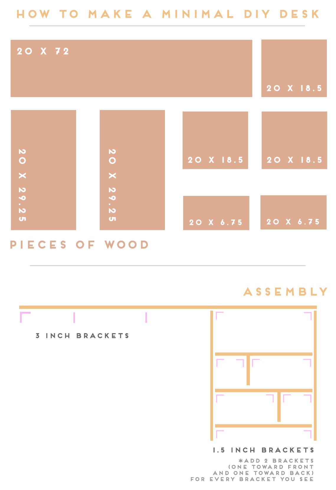 How to Build a Minimal Modern Desk with Storage for Under $100 #diy #diyfurniture #diydesk #desk #organicmodern #moderninterior #wooddesk #workspace #deskinspiration