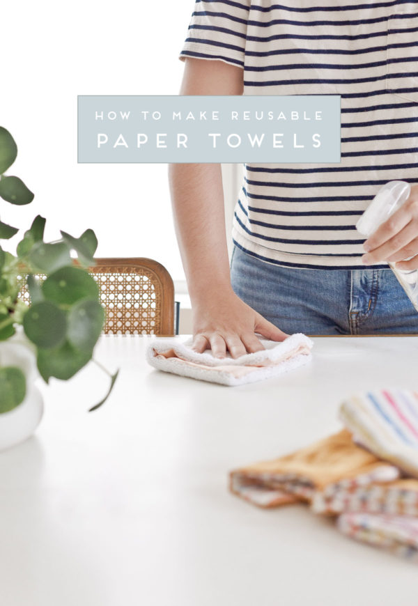 Unpaper Towels How to Make Reusable Paper Towels with Fabric Scraps