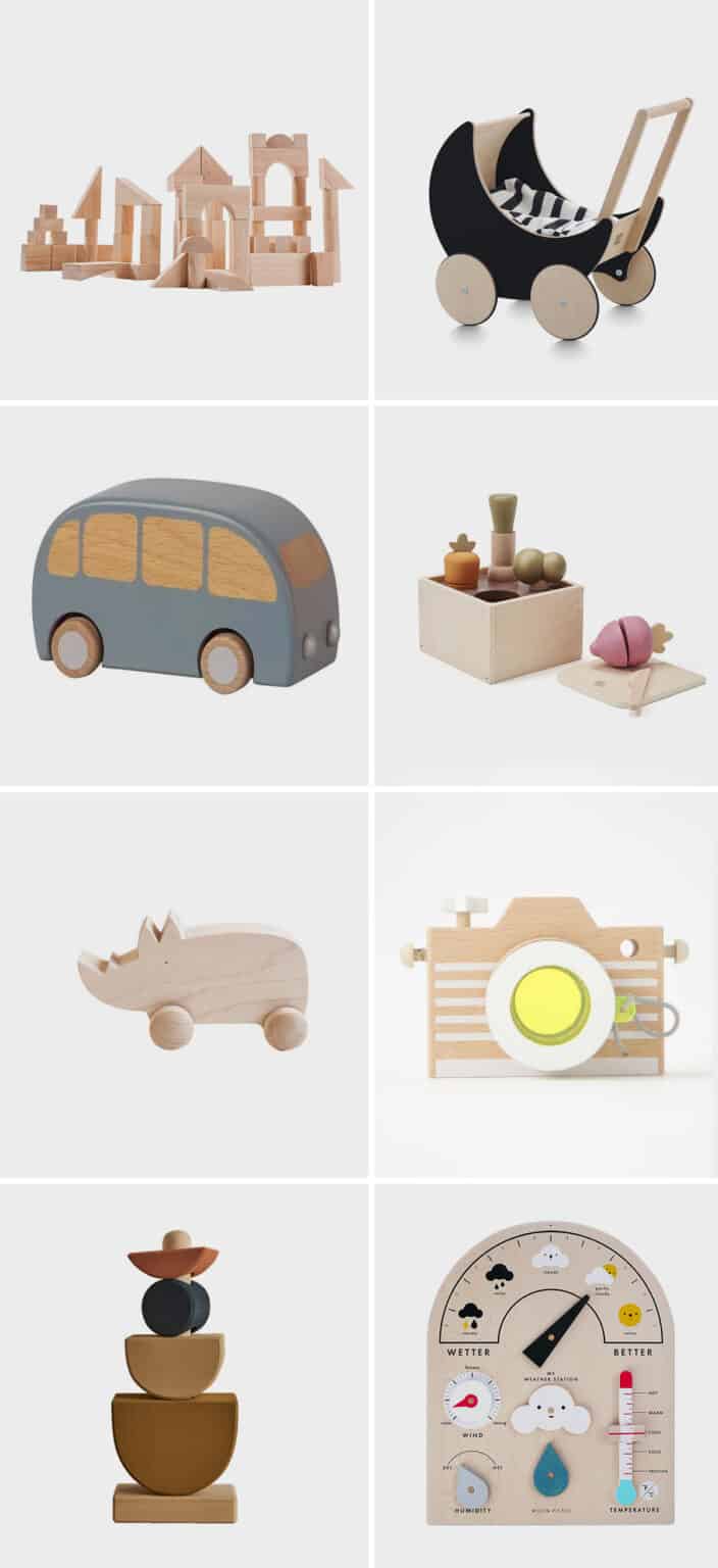 Cool Wooden Toys for Babies, Toddlers, and Kids
