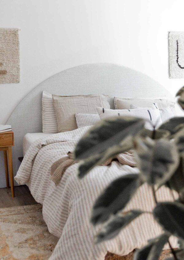 Round Headboard DIY that Makes a Statement (Tutorial)