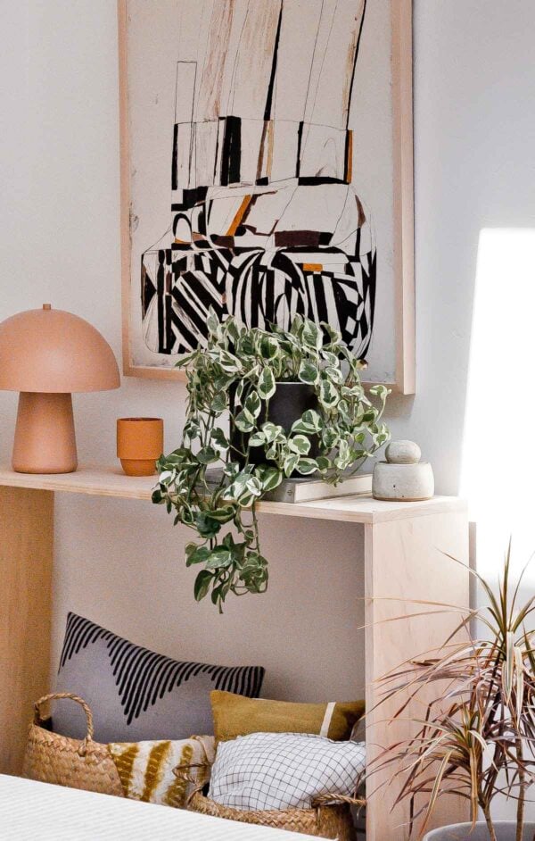 How to Make a DIY Console Table (It's Easy) Paper and Stitch