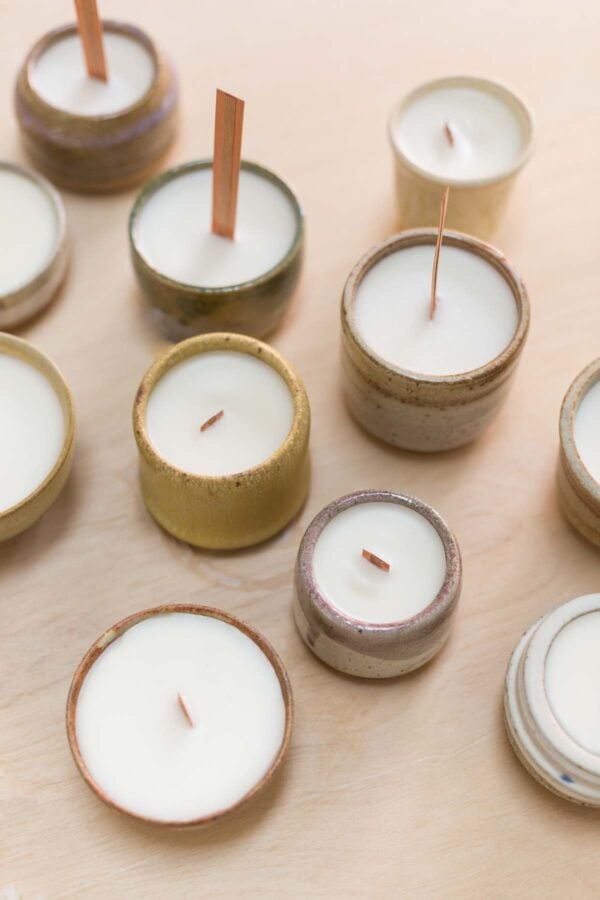 How to Make Soy Candles (So Easy) Paper and Stitch