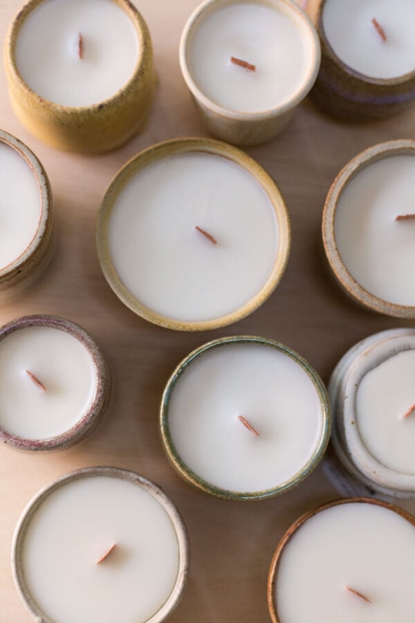 How to Make Soy Candles (So Easy) Paper and Stitch