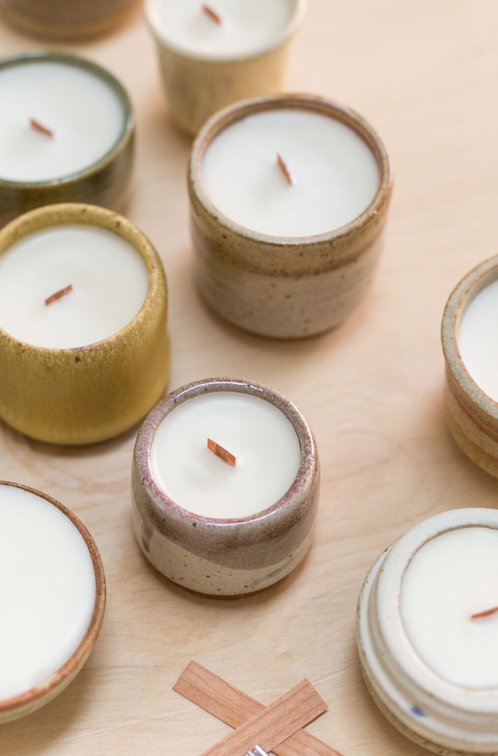 How to Make Soy Candles (So Easy) Paper and Stitch