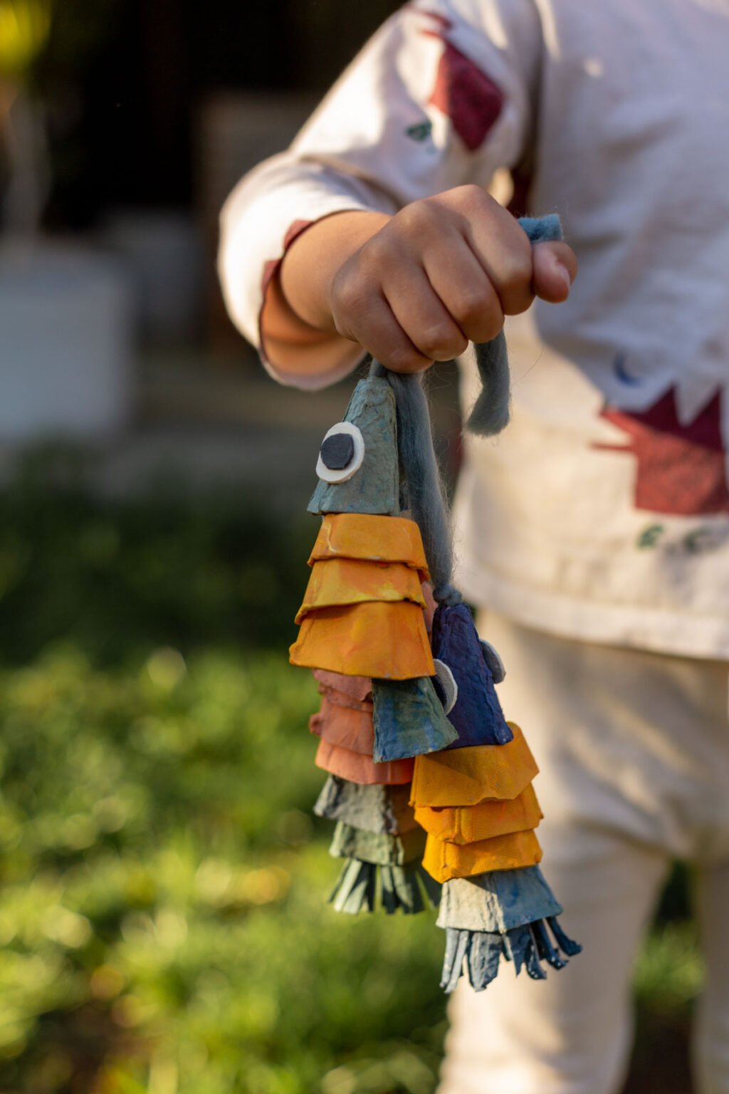 Egg Carton Craft Idea How to Make Egg Carton Fish