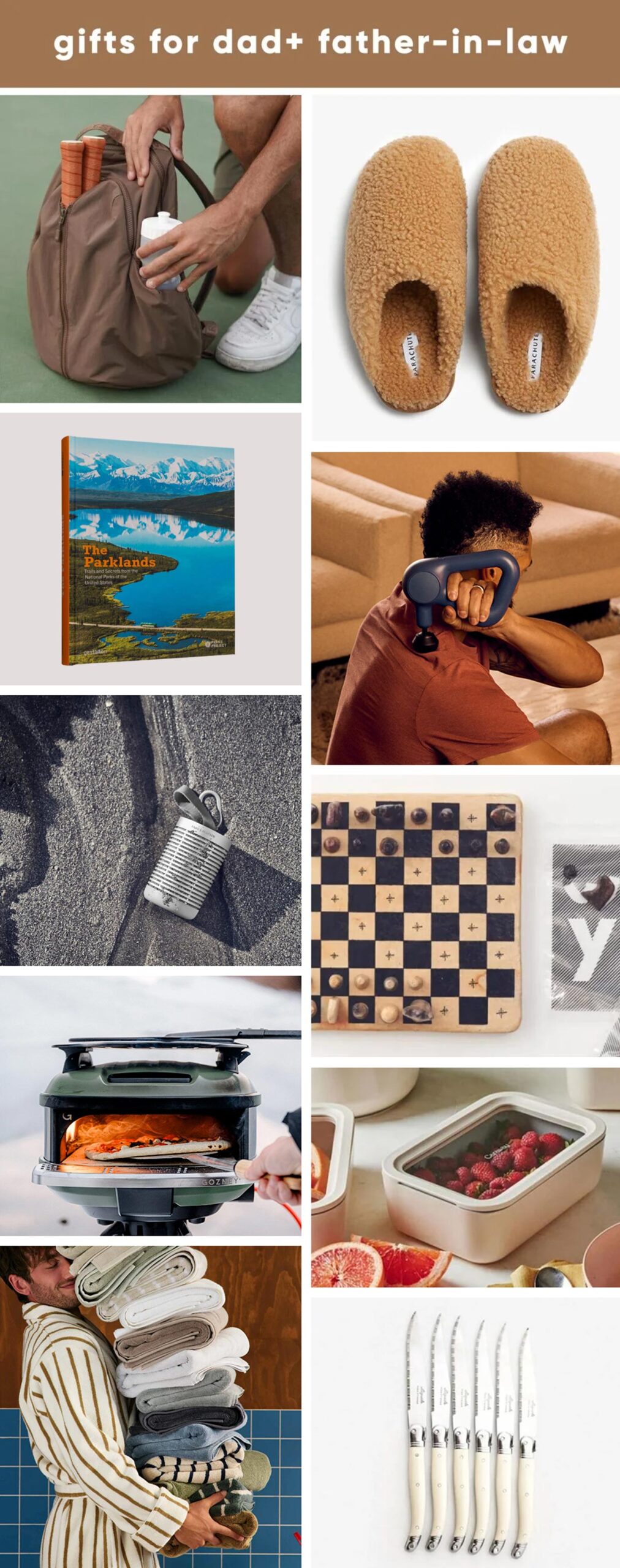 gift ideas roundup of gifts for men, like in-laws, dads, grandmas, etc