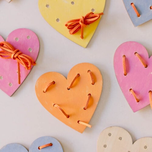 Easy Preschool Valentine Craft - Paper and Stitch