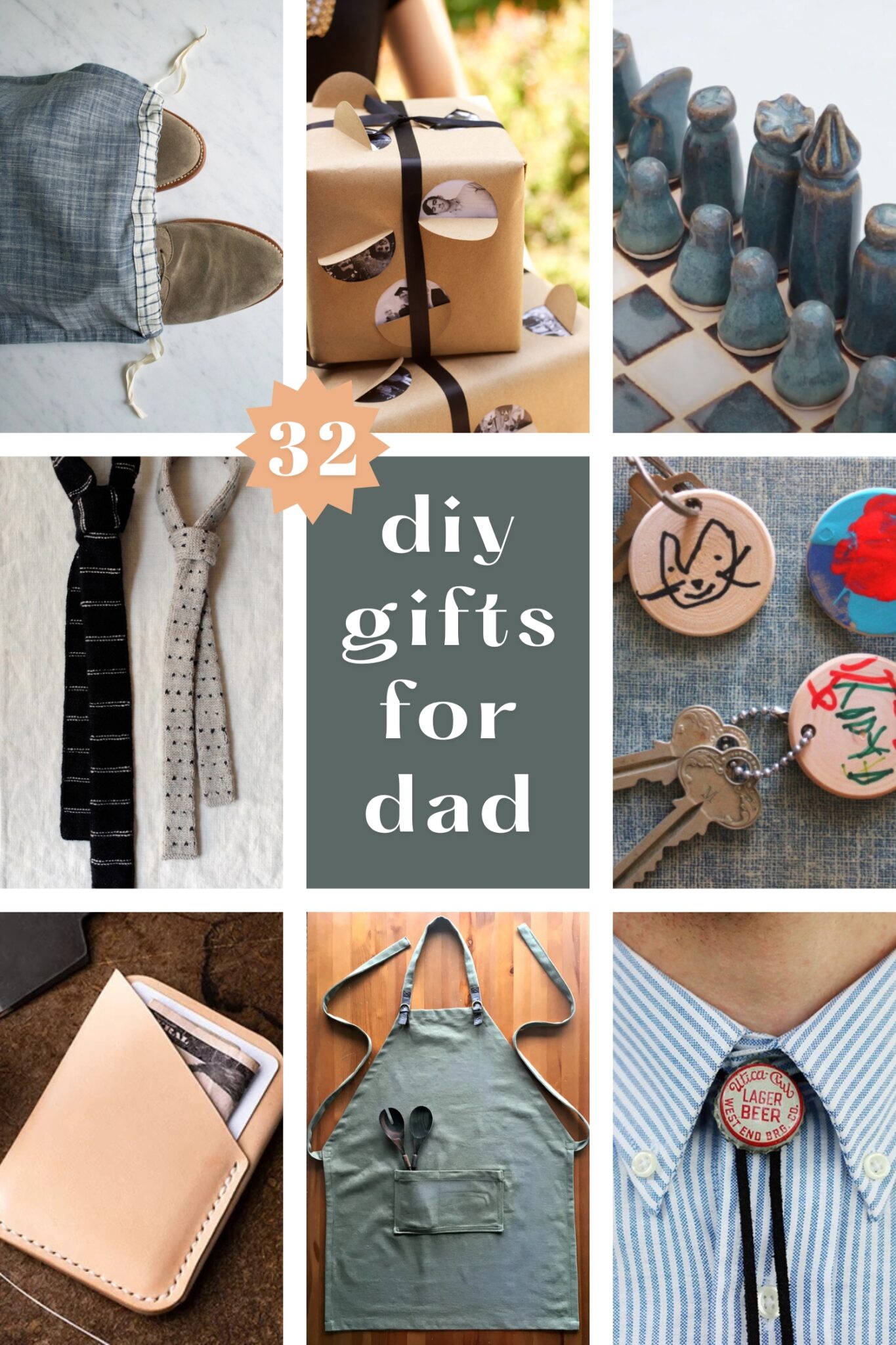 32 DIY Father's Day Gifts - Paper and Stitch