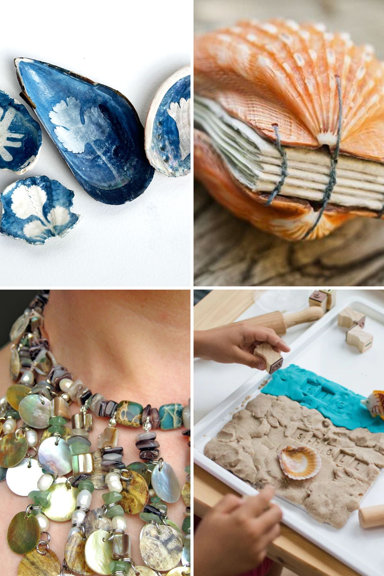 unique crafts to make with seashells