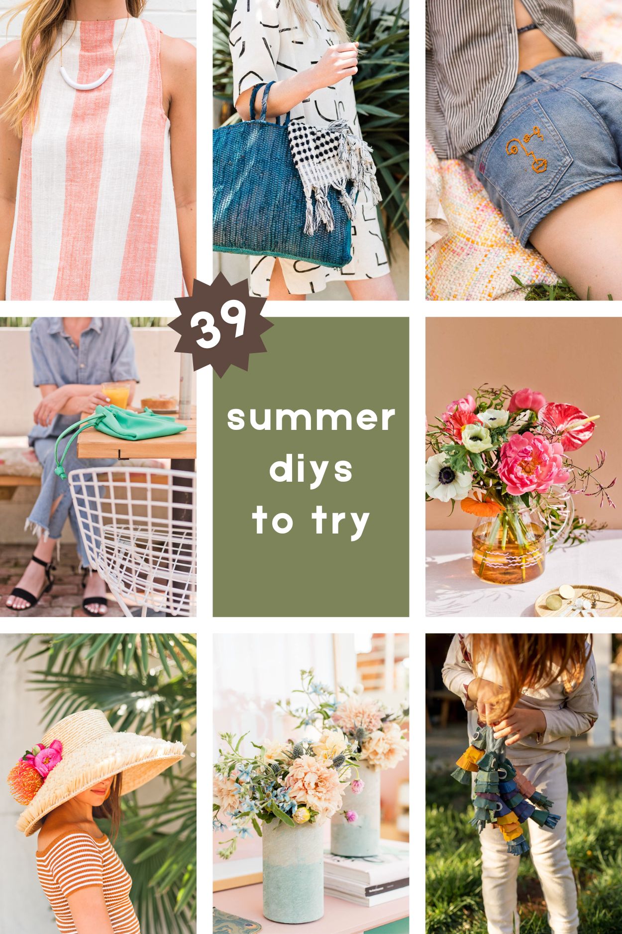 39 Summertime Crafts to Attempt